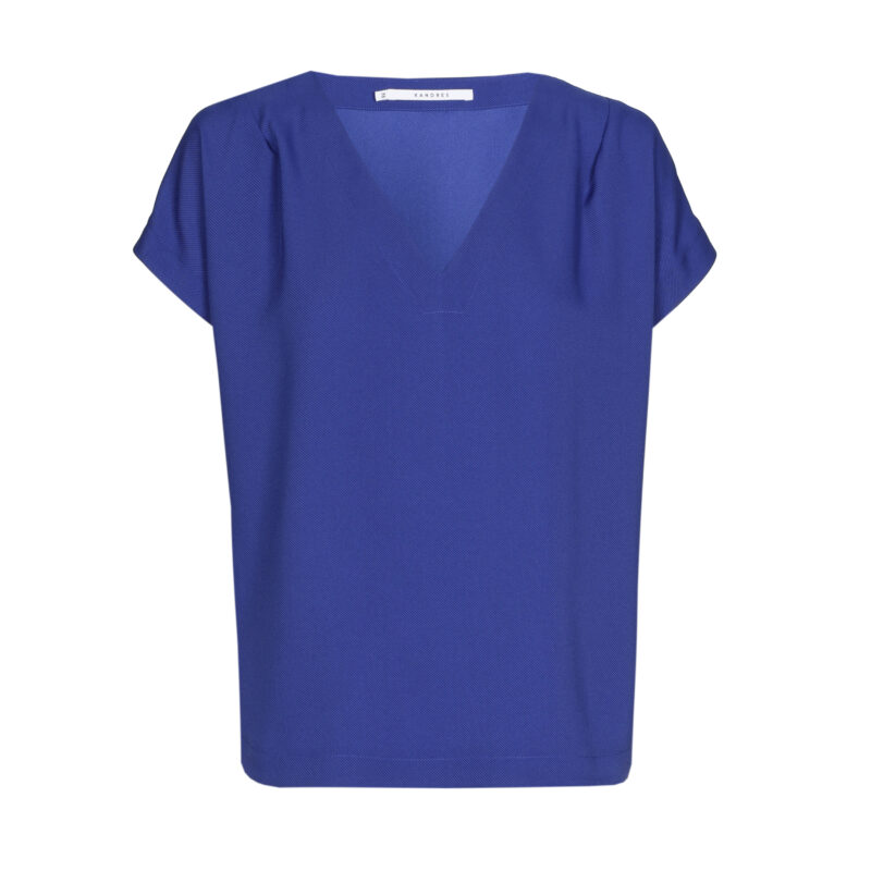 Blouse Hipoo Italian Blue Xandres Gold