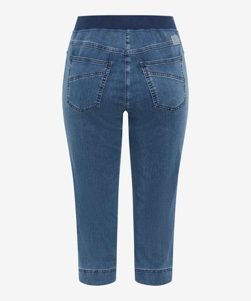 Pamina Capri Jeans Misd Blue Raphaela by Brax - Afbeelding 2