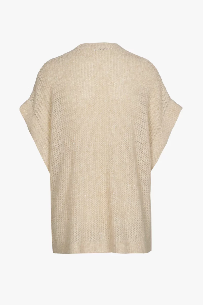 Cardigan Ayda Almond Milk Xandres Gold - Afbeelding 7
