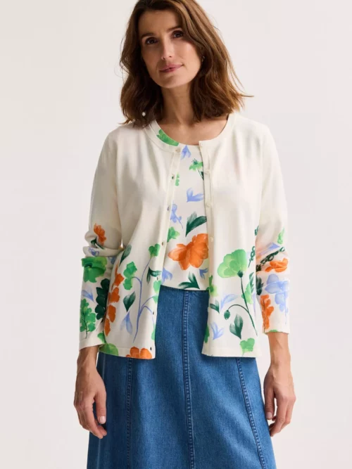 cardigan met ronde hals