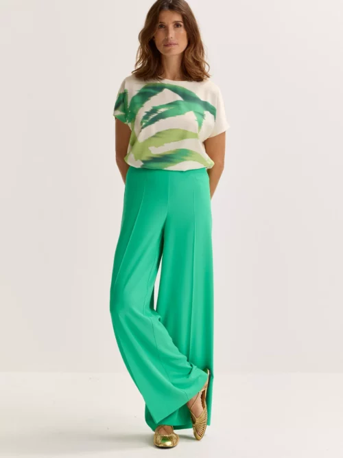 wijde easy care broek